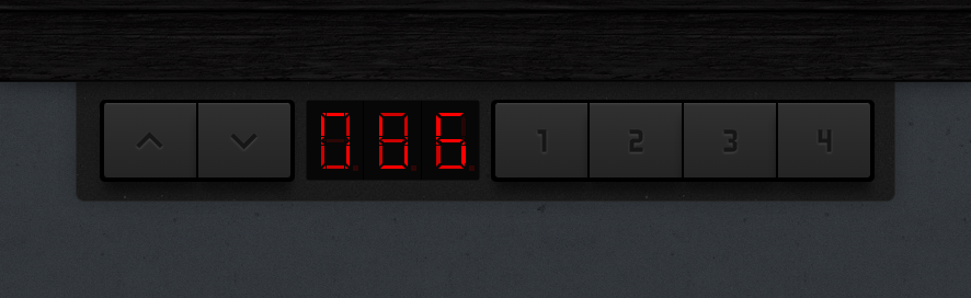 Web interface of Open Smart Desk
